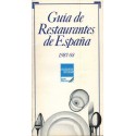 GUÍA DE RESTAURANTES DE ESPAÑA.1987 - 88